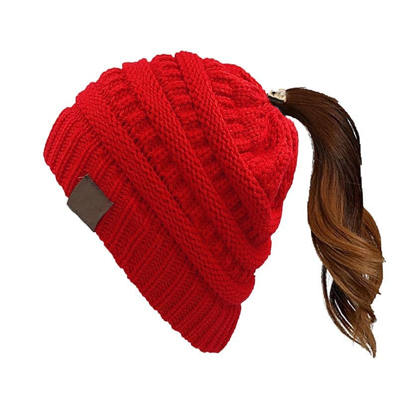 Women's Ponytail Beanie Hat