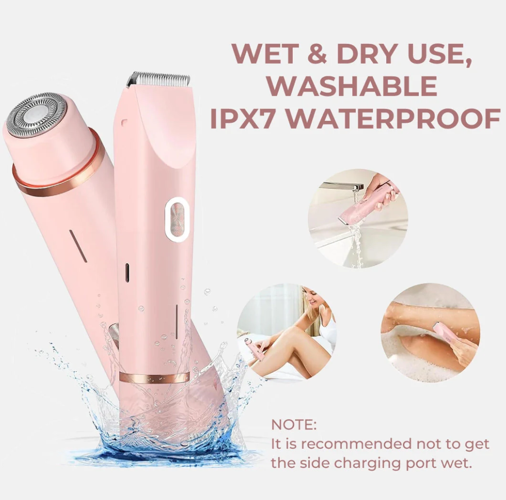 LovesomeGifts™ 2-in-1 Women Body Shaver