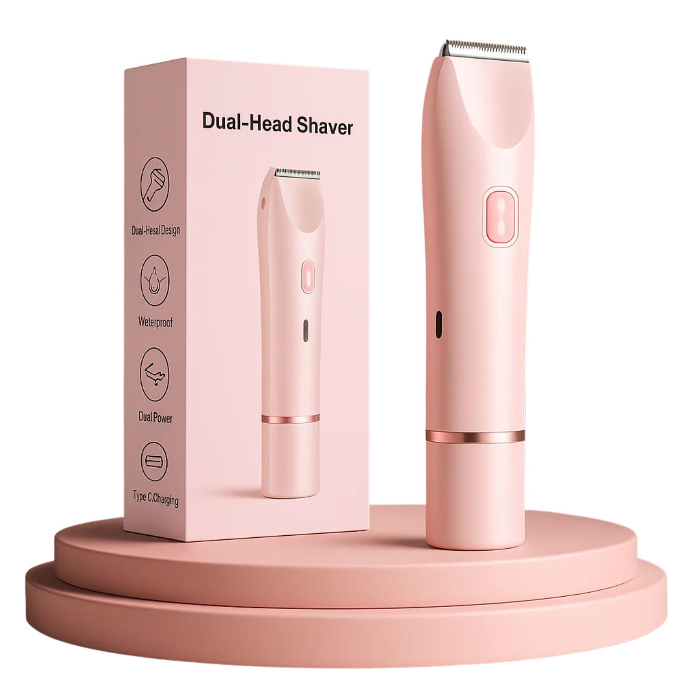 LovesomeGifts™ 2-in-1 Women Body Shaver