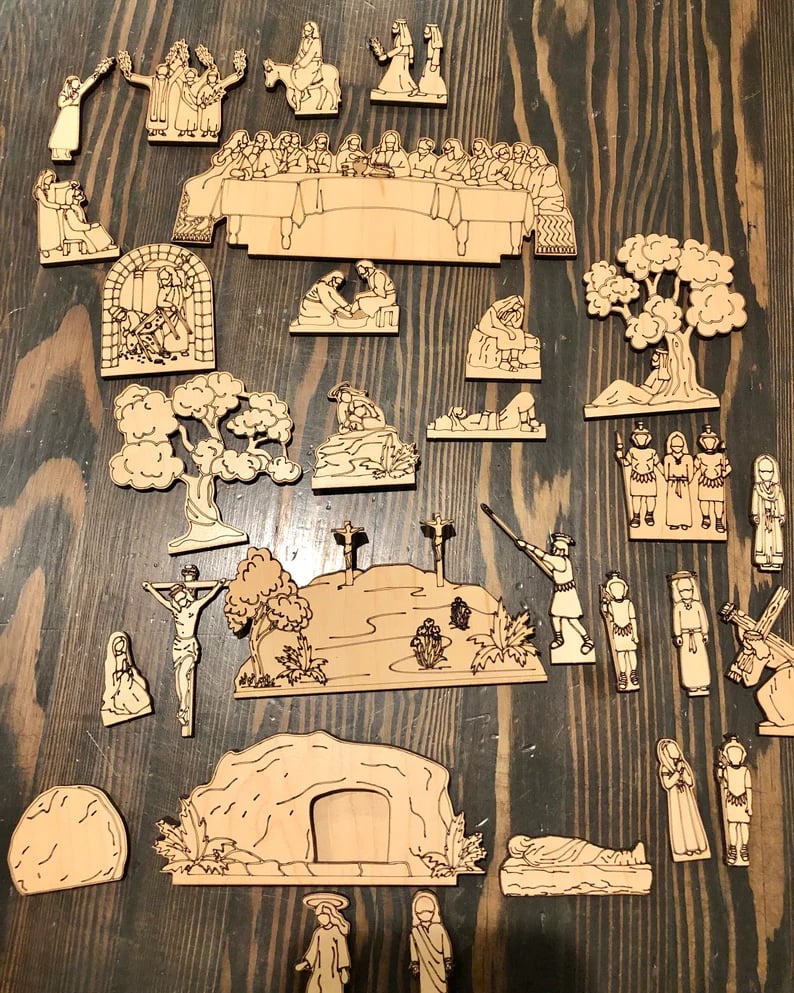 ✝️ 2026 Family Easter Holy Week Gift – A Unique Religious Heirloom